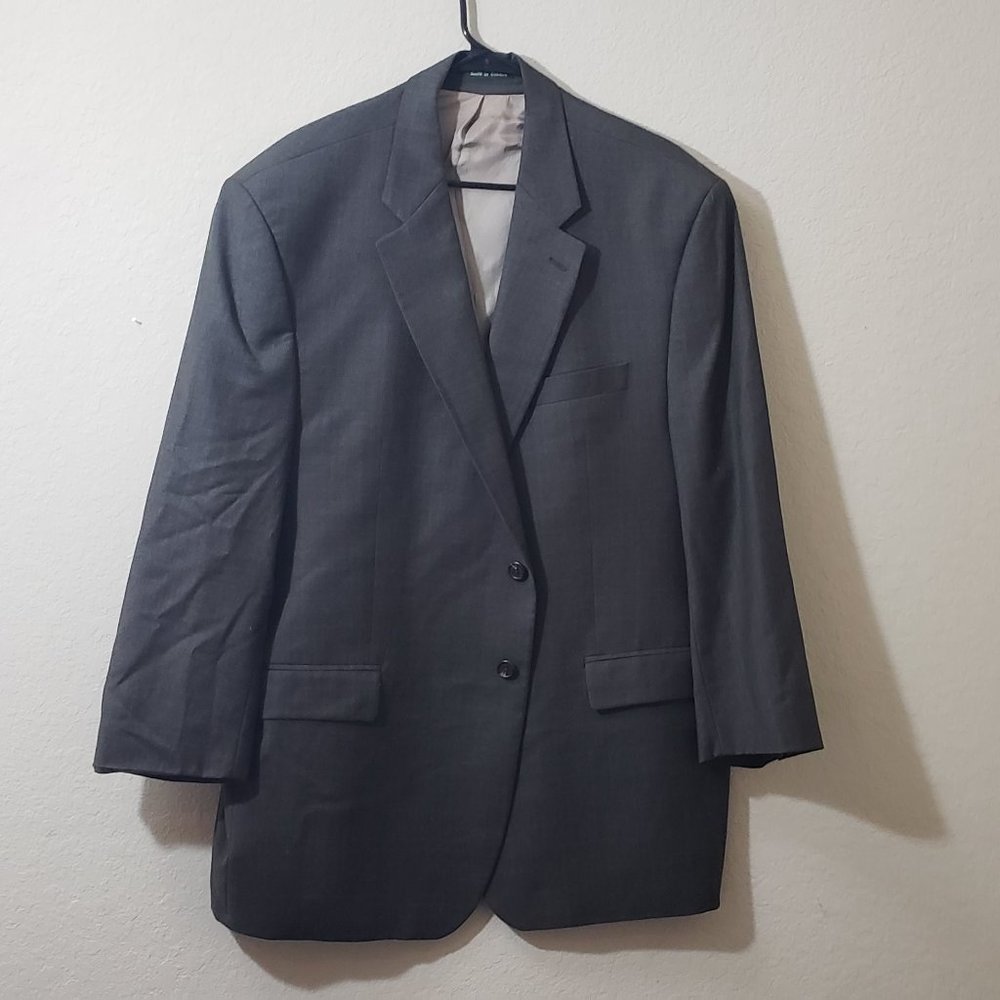 LAUREN RALPH LAUREN Glen Check Wool-Laine  - Suit Jacket Blazer - SIZE 48R